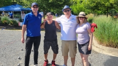 Laurent, Xavier, Regis and Cathy