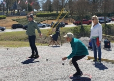 Tim and Yvonne in action