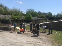 One gravel stack down two more to go !!