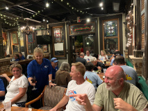 Olbe Blind Dog Dinner time !