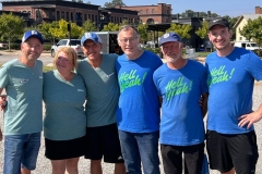 Damien, Christiane, Frank, Ronan, Gary, Laurent